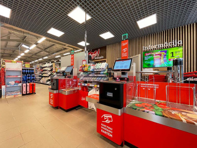 Butikshyllor i Salaspils 2